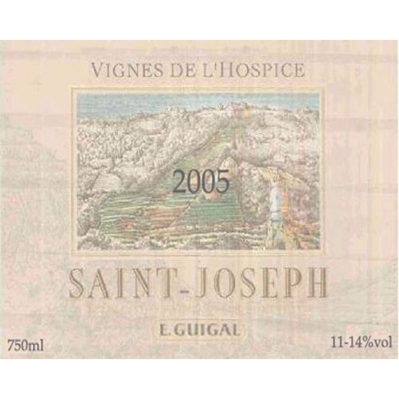 2005 E. Guigal, Saint-Joseph, Vignes de l'Hospice 6x75cl