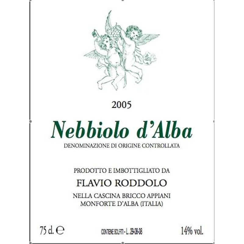 2015 Flavio Roddolo, Nebbiolo d'Alba 6x75cl