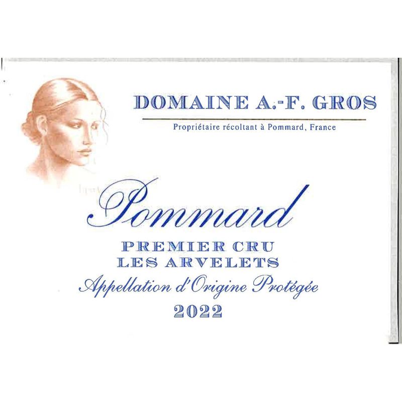 2022 Domaine Anne-Francoise Gros, Pommard Premier Cru, Les Arvelets 6x75cl