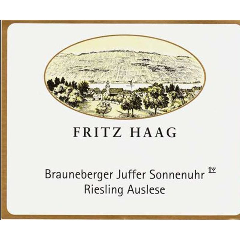 2007 Fritz Haag, Brauneberger Juffer Sonnenuhr Riesling Auslese, Mosel 3x150cl