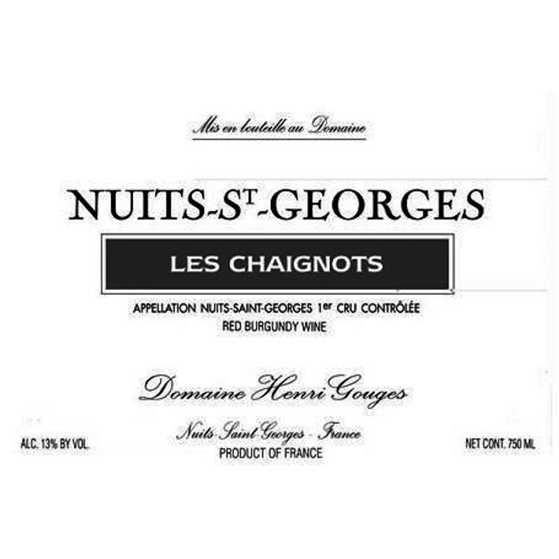 2013 Domaine Henri Gouges, Nuits-Saint-Georges Premier Cru, Aux Chaignots 6x75cl