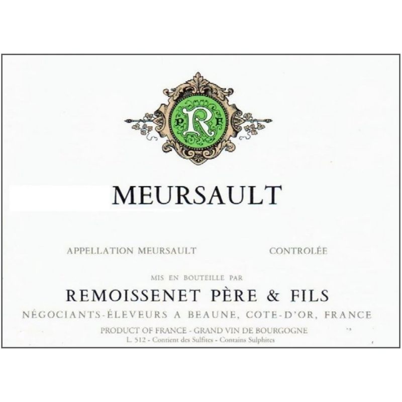 2021 Remoissenet Pere & Fils, Meursault, Blanc 6x75cl