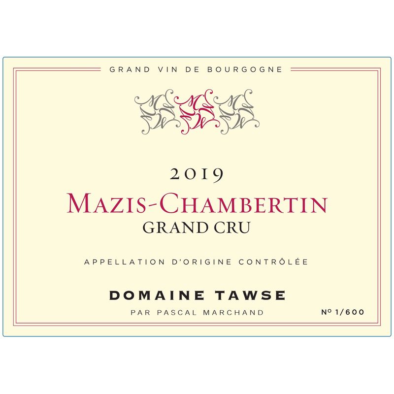 2019 Domaine Tawse, Mazis-Chambertin Grand Cru 6x75cl