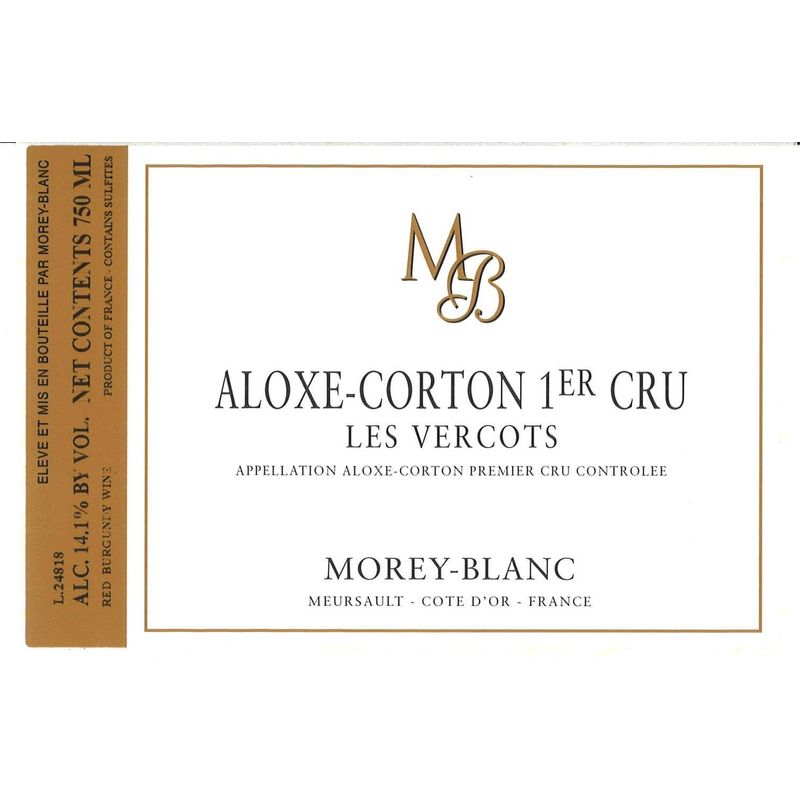 2017 Morey-Blanc, Aloxe-Corton Premier Cru, Les Vercots 6x75cl