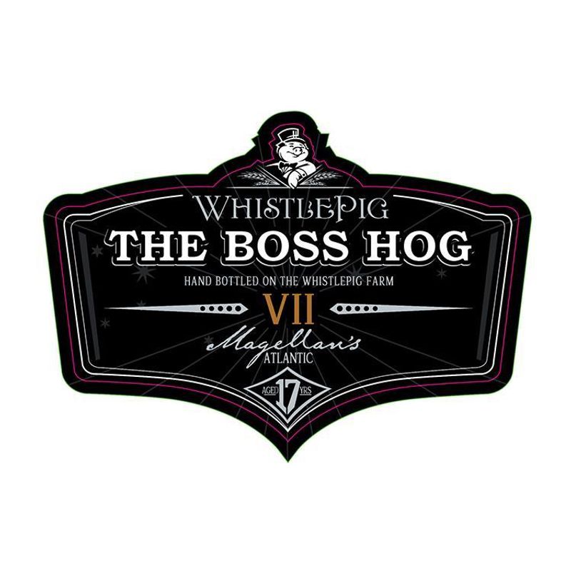 NV WhistlePig, Straight Rye Boss Hog VII Magellans Atlantic 1x75cl