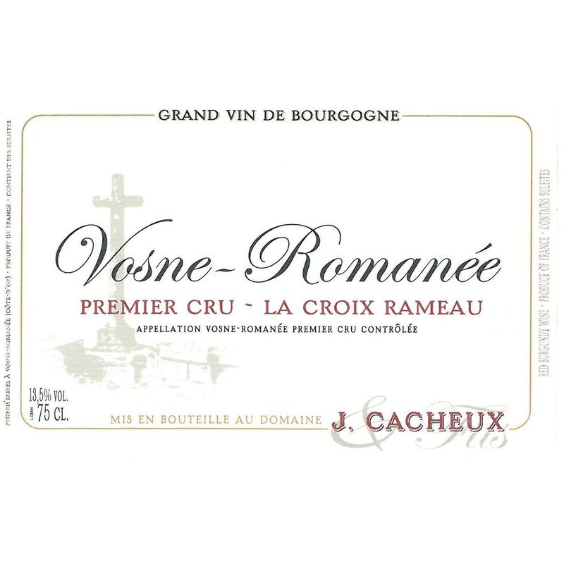 2020 Jacques Cacheux, Vosne-Romanee Premier Cru, La Croix Rameau 3x75cl