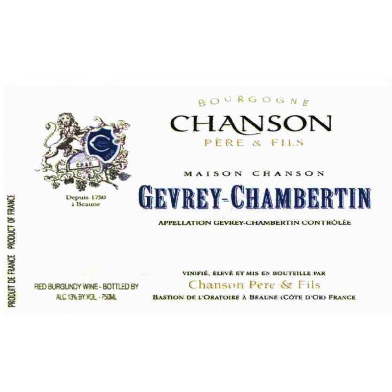 2018 Chanson Pere et Fils, Gevrey-Chambertin 6x75cl