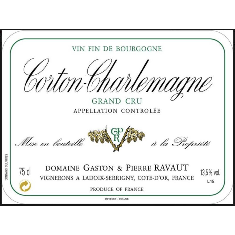 2022 Gaston & Pierre Ravaut, Corton-Charlemagne Grand Cru 6x75cl