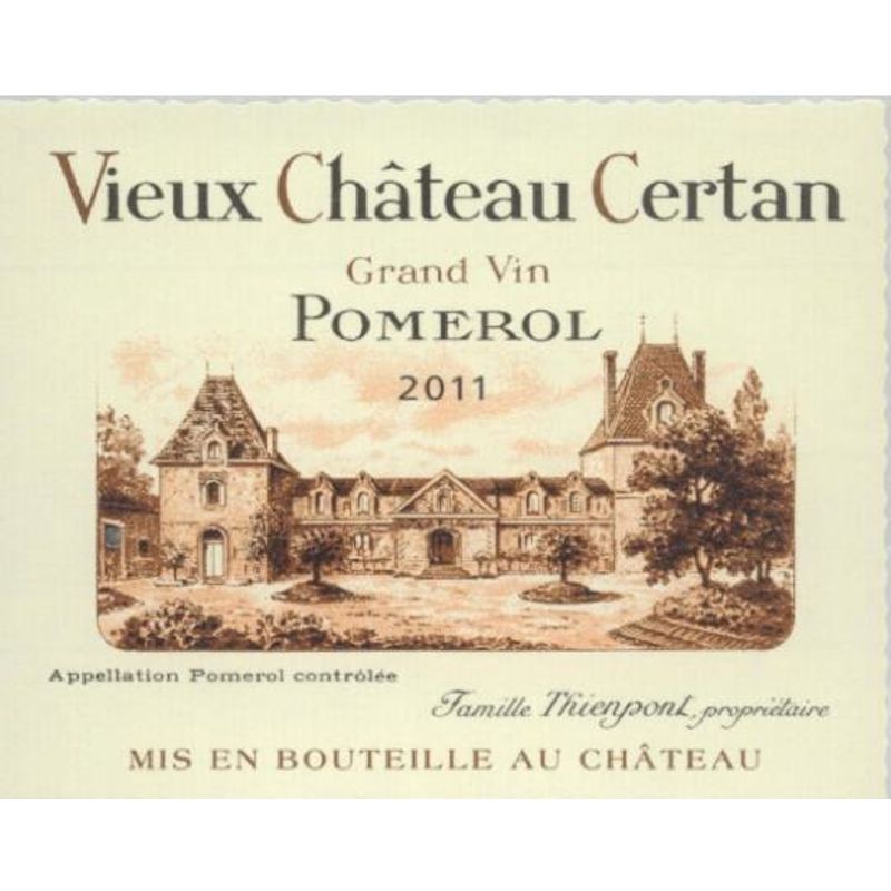 2011 Vieux Chateau Certan, Pomerol 6x75cl
