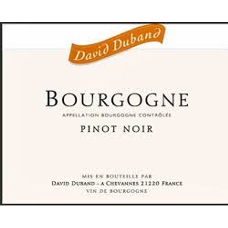2022 David Duband, Bourgogne, Pinot Noir 3x150cl