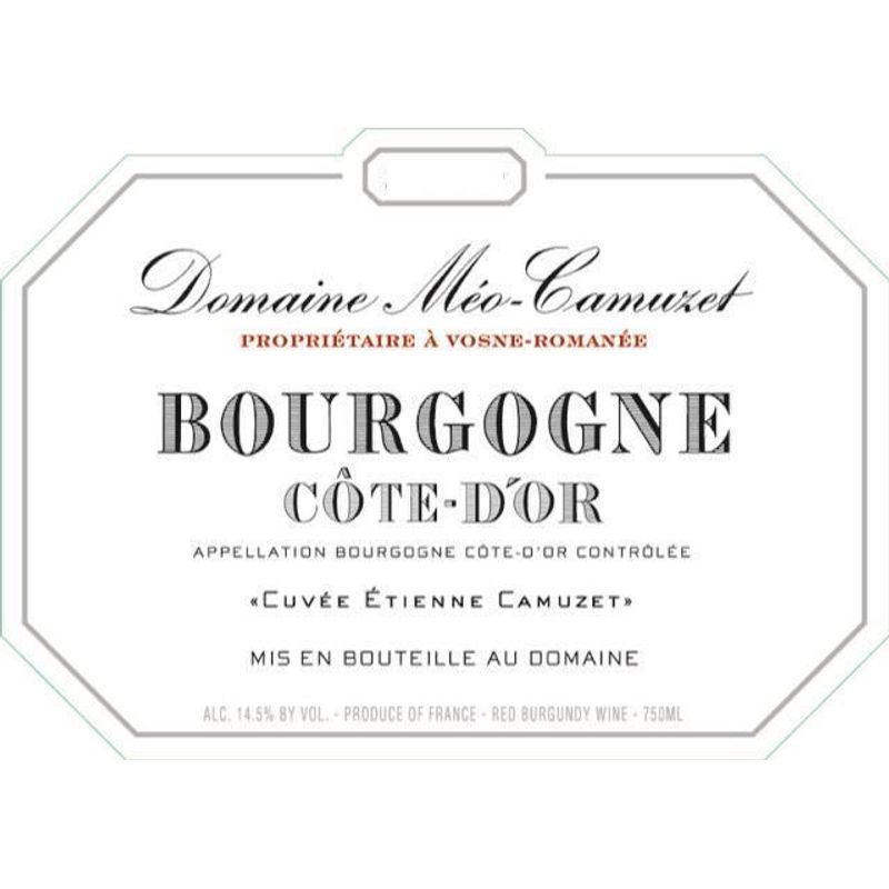 2022 Meo Camuzet Frere et Soeurs, Bourgogne, Cote d'Or Cuvee Etienne 6x75cl
