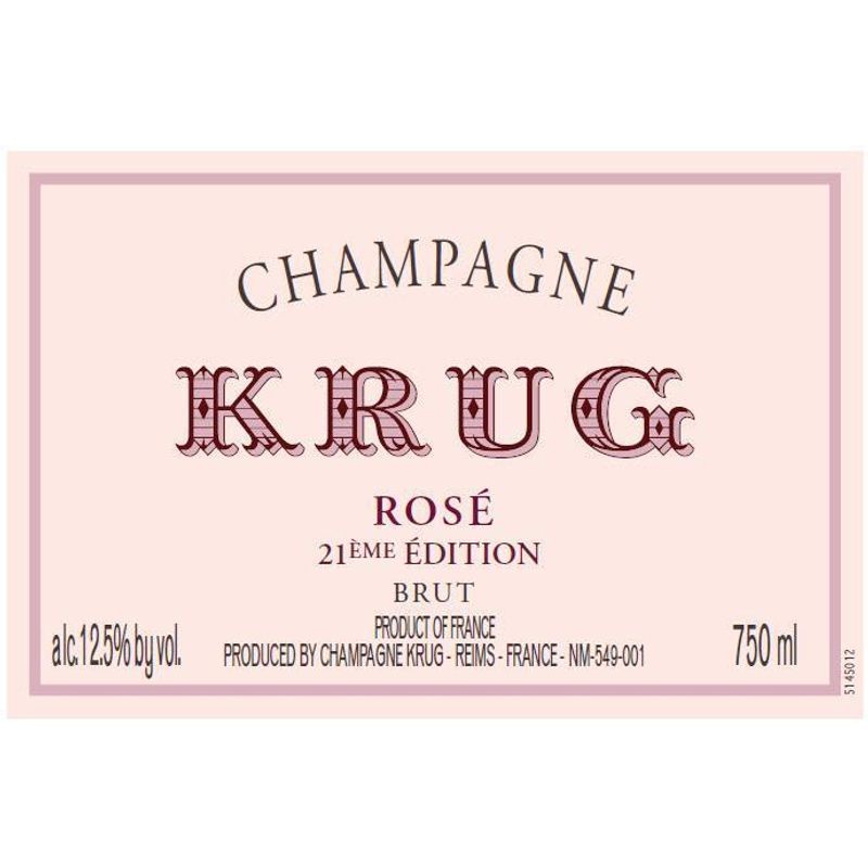 NV Krug, Rose 21eme Edition 1x150cl