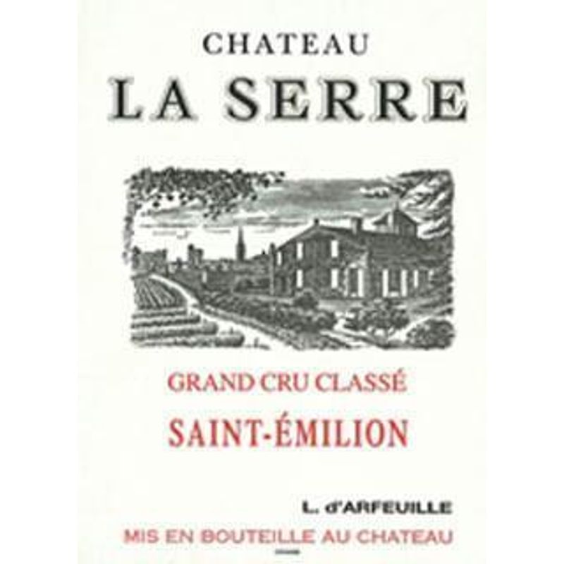 2022 Chateau La Serre Grand Cru Classe, Saint-Emilion Grand Cru 3x150cl