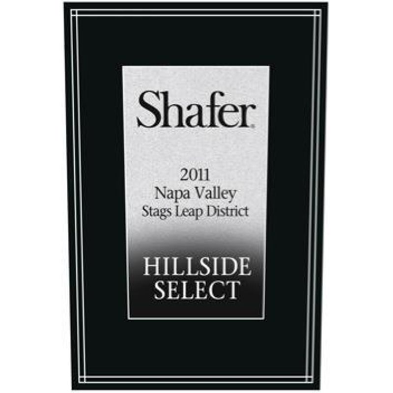2011 Shafer, Hillside Select, Stags Leap District 6x75cl