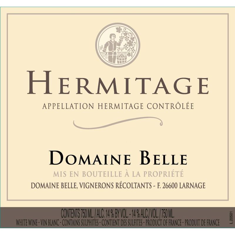 2022 Domaine Belle, Hermitage, Blanc 6x75cl