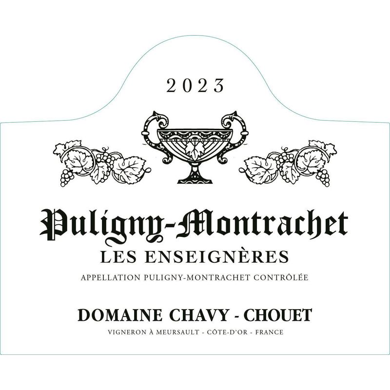 2023 Domaine Chavy-Chouet, Puligny-Montrachet, Les Enseigneres 6x75cl