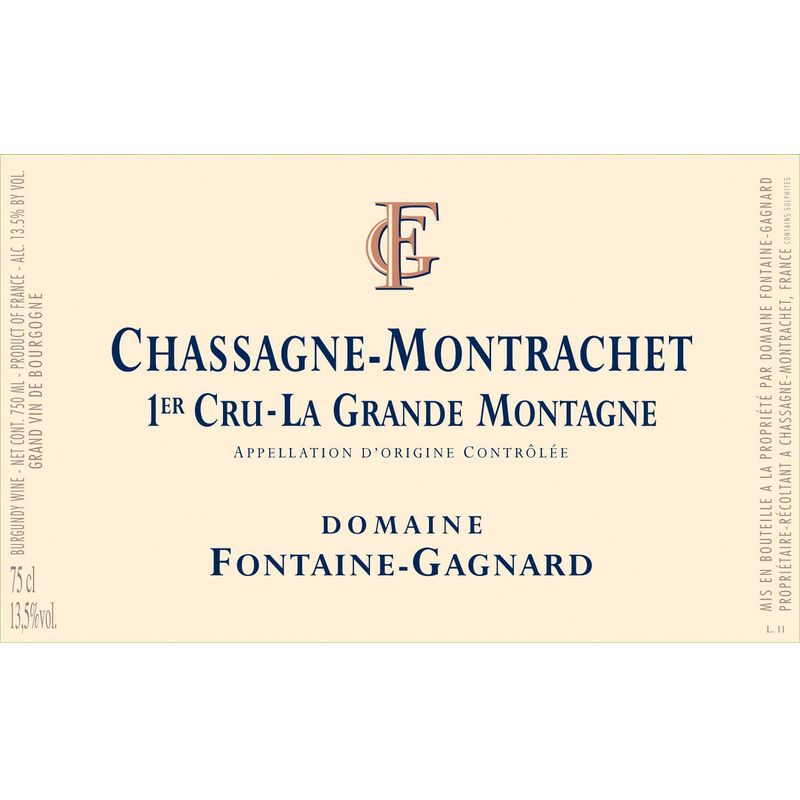2018 Domaine Fontaine-Gagnard, Chassagne-Montrachet Premier Cru, La Grande Montagne 6x75cl