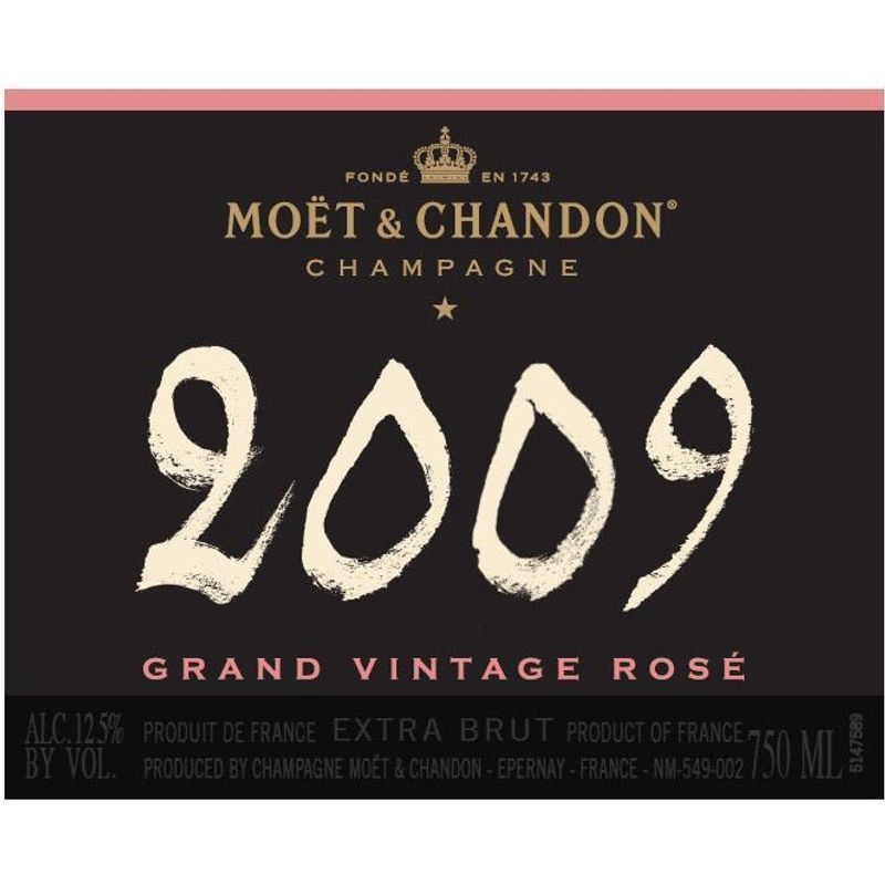 2009 Moet & Chandon, Grand Vintage Rose 3x150cl