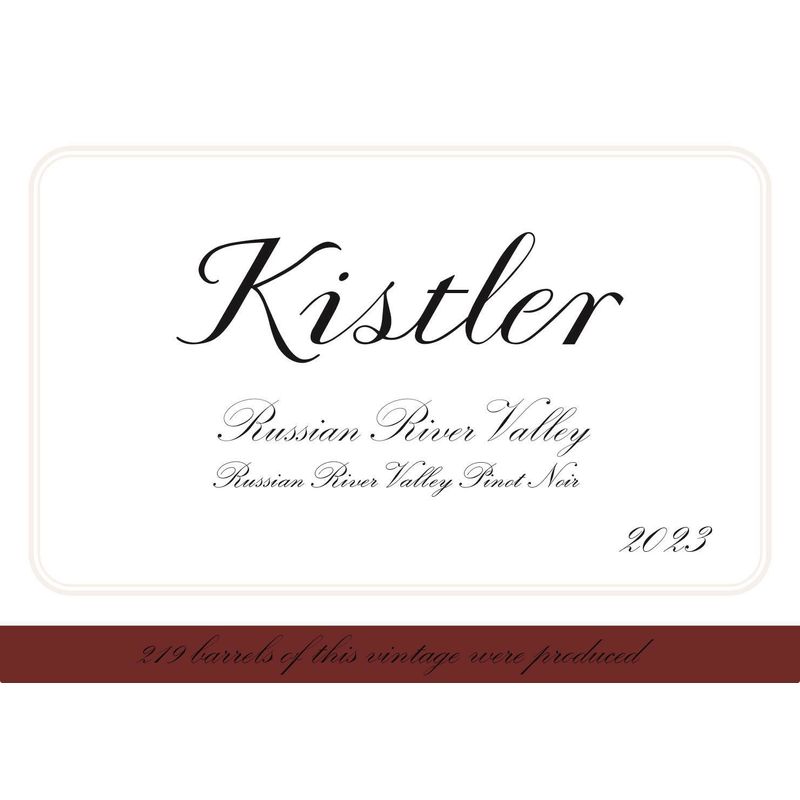 2023 Kistler, Pinot Noir, Russian River Valley 12x75cl