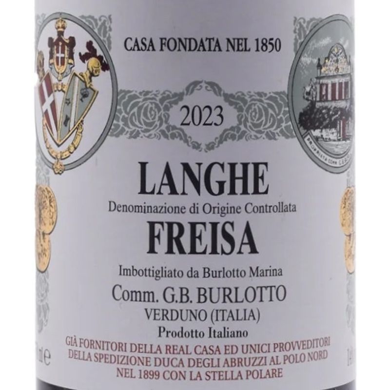 2023 Comm. G.B. Burlotto, Langhe, Freisa 6x75cl