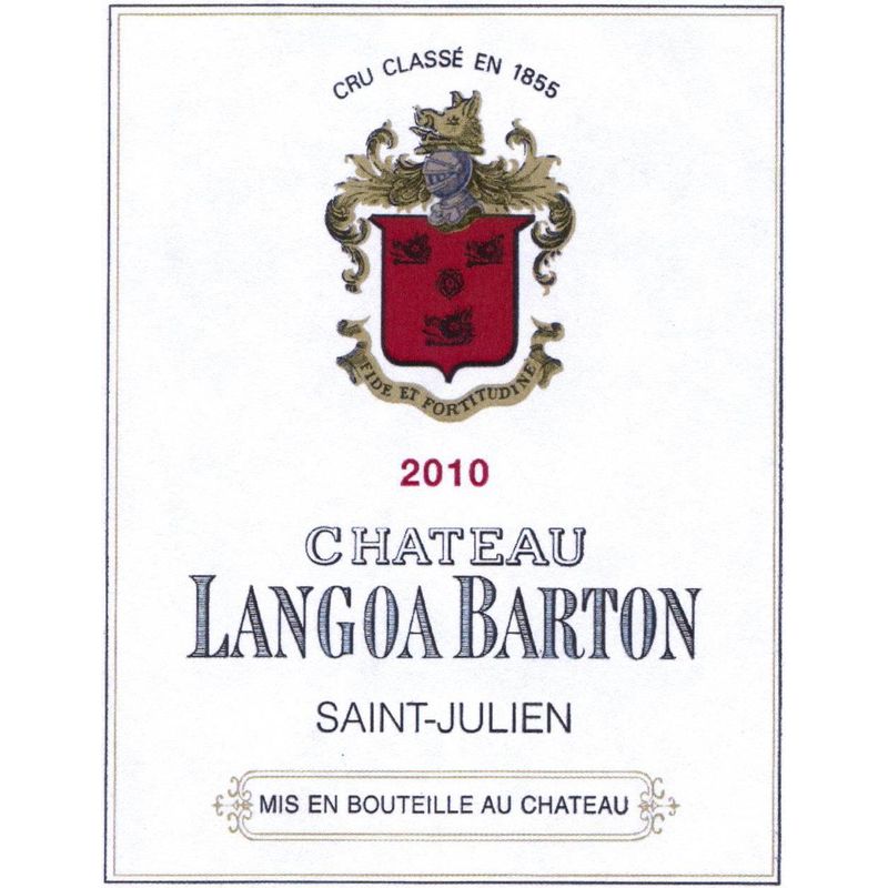 2010 Chateau Langoa Barton 3eme Cru Classe, Saint-Julien 12x75cl