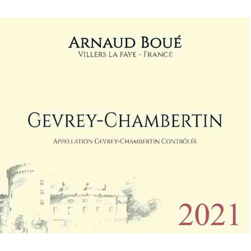 2021 Arnaud Boue, Gevrey-Chambertin 6x75cl