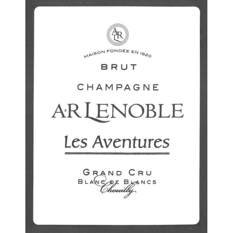 NV AR Lenoble, Les Aventures Blanc de Blancs Grand Cru, Chouilly 6x75cl