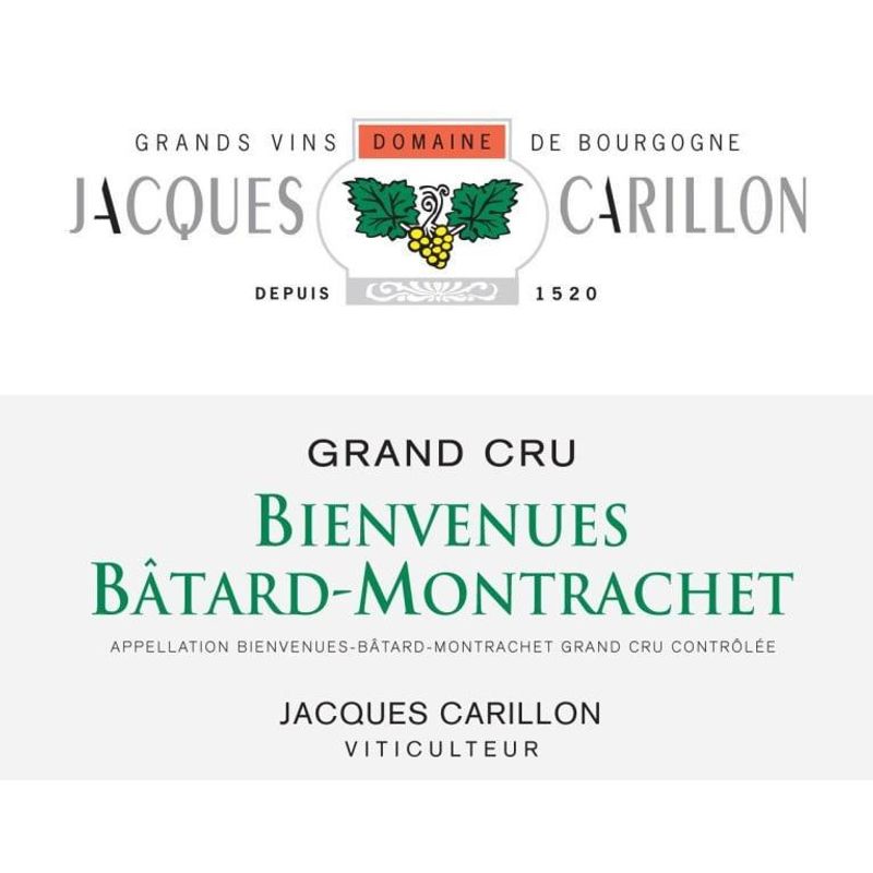 2016 Domaine Jacques Carillon, Bienvenues-Batard-Montrachet Grand Cru 1x75cl
