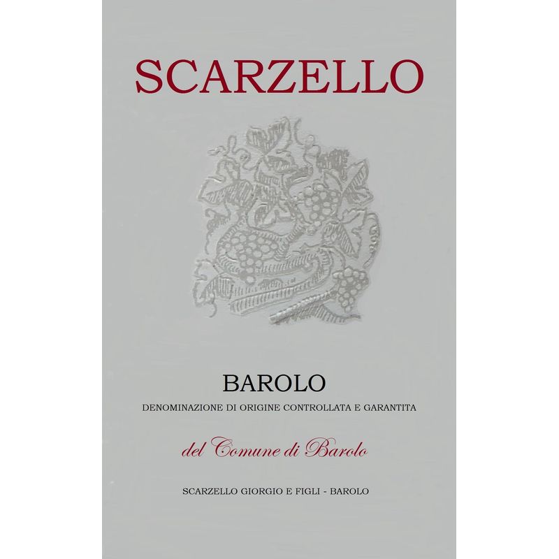 2016 Giorgio Scarzello e Figli, Barolo, Comune di Barolo 6x75cl
