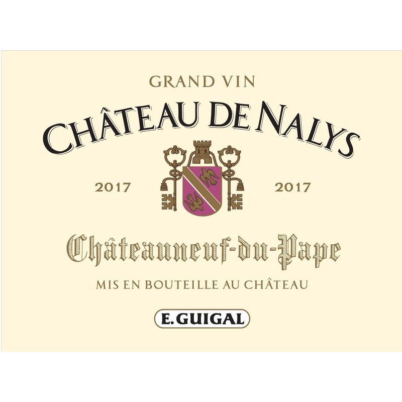 2019 Chateau de Nalys, Chateauneuf-du-Pape, Grand Vin 6x75cl