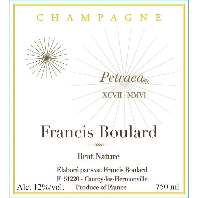 NV Francis Boulard, Petraea XCVII-MM 6x75cl
