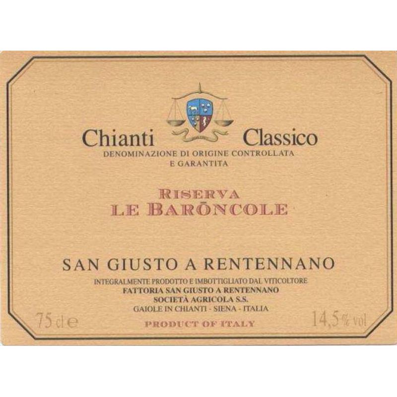 2022 San Giusto a Rentennano, Chianti Classico, Le Baroncole Riserva 6x75cl