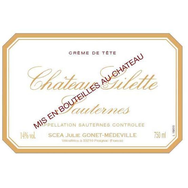 1990 Chateau Gilette, Sauternes 12x75cl