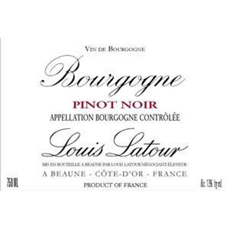 2020 Maison Louis Latour, Bourgogne, Pinot Noir 6x75cl