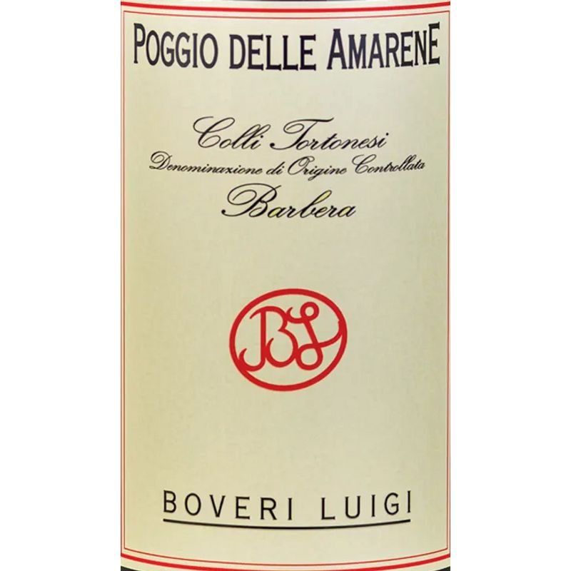 2021 Boveri, Colli Tortonesi, Poggio delle Amarene Barbera 6x75cl