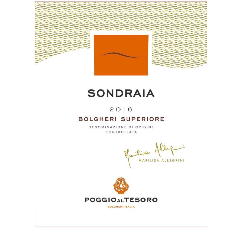 2020 Poggio al Tesoro, Bolgheri, Sondraia 6x75cl