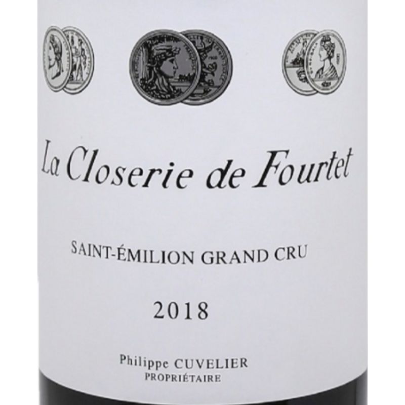 2018 La Closerie de Fourtet, Saint-Emilion Grand Cru 12x75cl