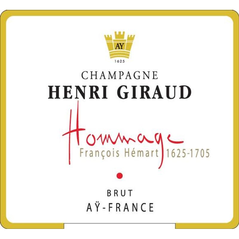 NV Henri Giraud, Hommage au Pinot Noir Grand Cru, Ay 6x75cl - Ideal ...