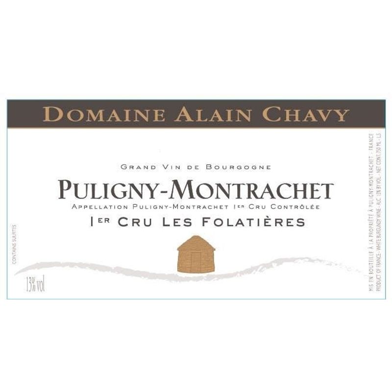 2022 Domaine Alain Chavy, Puligny-Montrachet Premier Cru, Les Folatieres 6x75cl