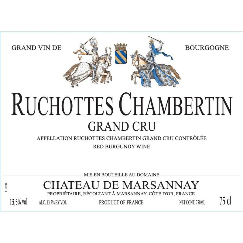 2005 Chateau de Marsannay, Ruchottes-Chambertin Grand Cru 6x75cl