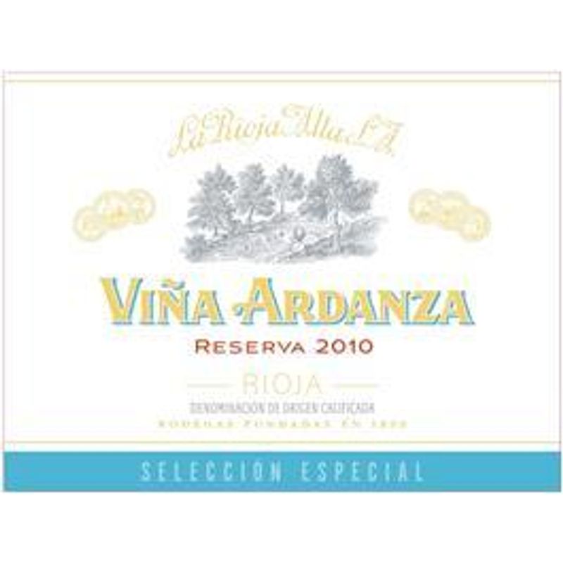 2010 La Rioja Alta, Vina Ardanza Reserva Seleccion Especial, Rioja 12x75cl