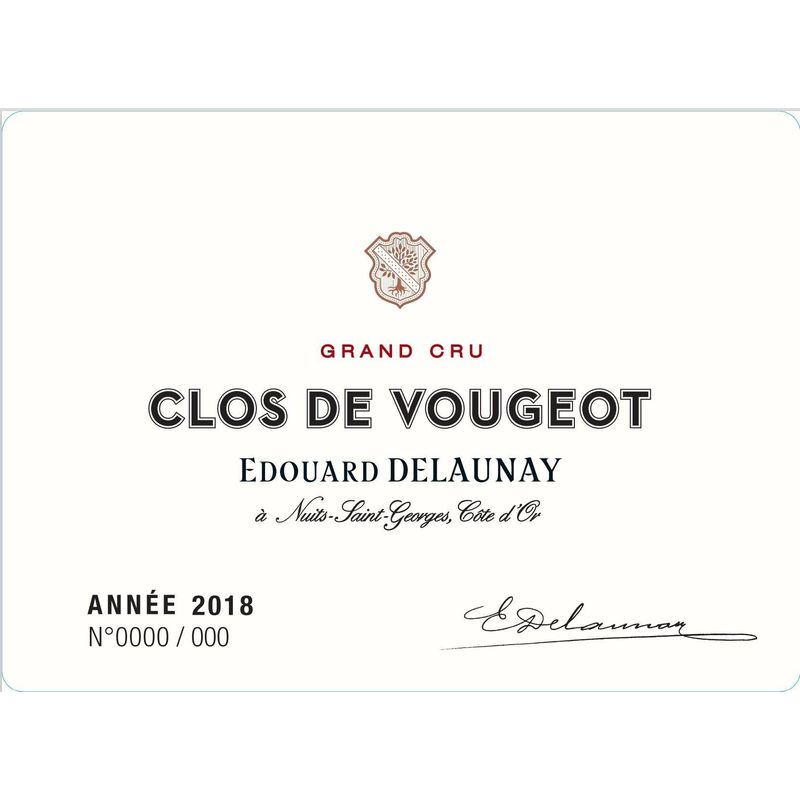 2021 Edouard Delaunay, Clos de Vougeot Grand Cru 6x75cl