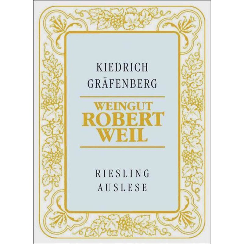 2020 Weingut Robert Weil, Kiedricher Turmberg Riesling Auslese, Rheingau 6x75cl