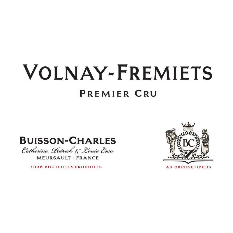 2021 Buisson-Charles, Volnay Premier Cru, Fremiets 12x75cl