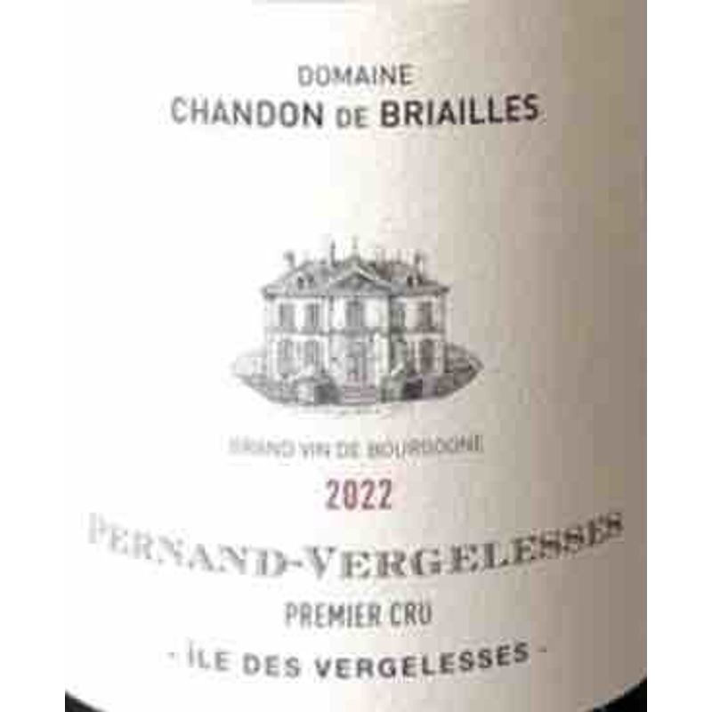 2022 Domaine Chandon de Briailles, Pernand-Vergelesses Premier Cru, Ile des Vergelesses Rouge 6x75cl