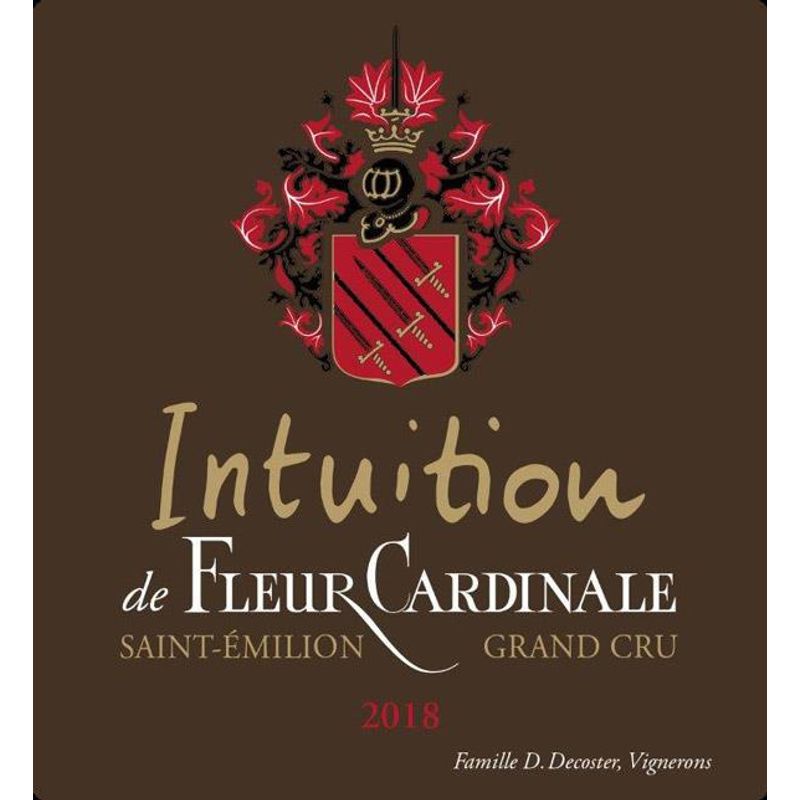 2020 Intuition de Fleur Cardinale, Saint-Emilion Grand Cru 6x150cl