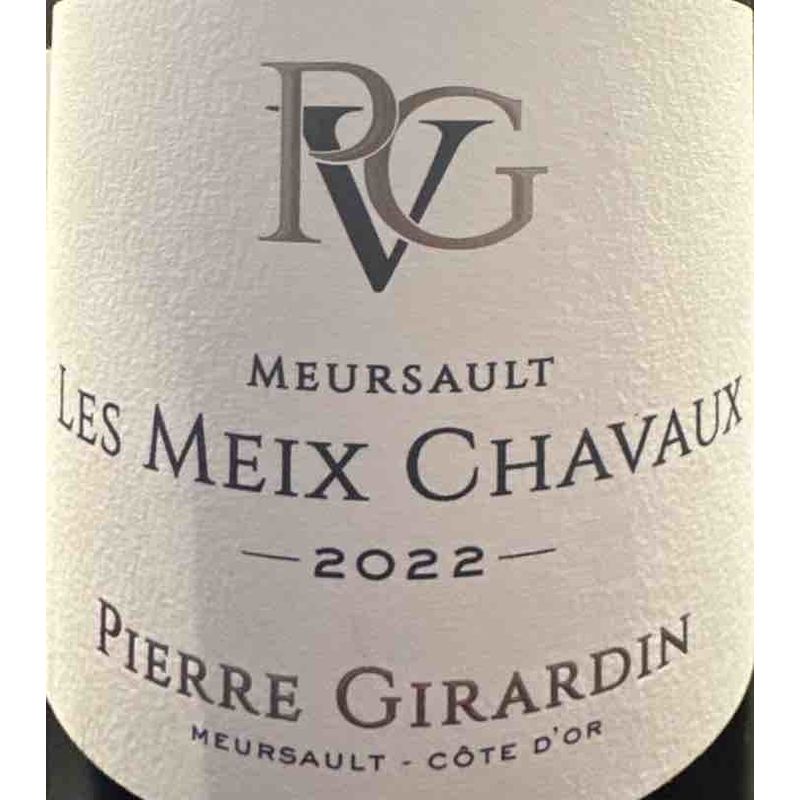 2022 Pierre Girardin, Meursault, Les Meix Chavaux 6x75cl