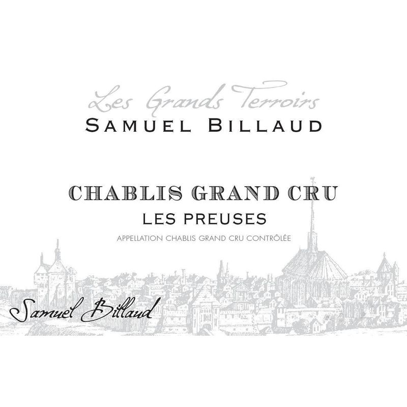 2023 Samuel Billaud, Chablis Grand Cru, Preuses 6x75cl