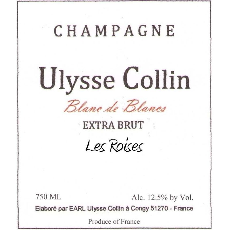 NV Ulysse Collin, Les Roises Blanc de Blancs Extra Brut, Champagne 6x75cl