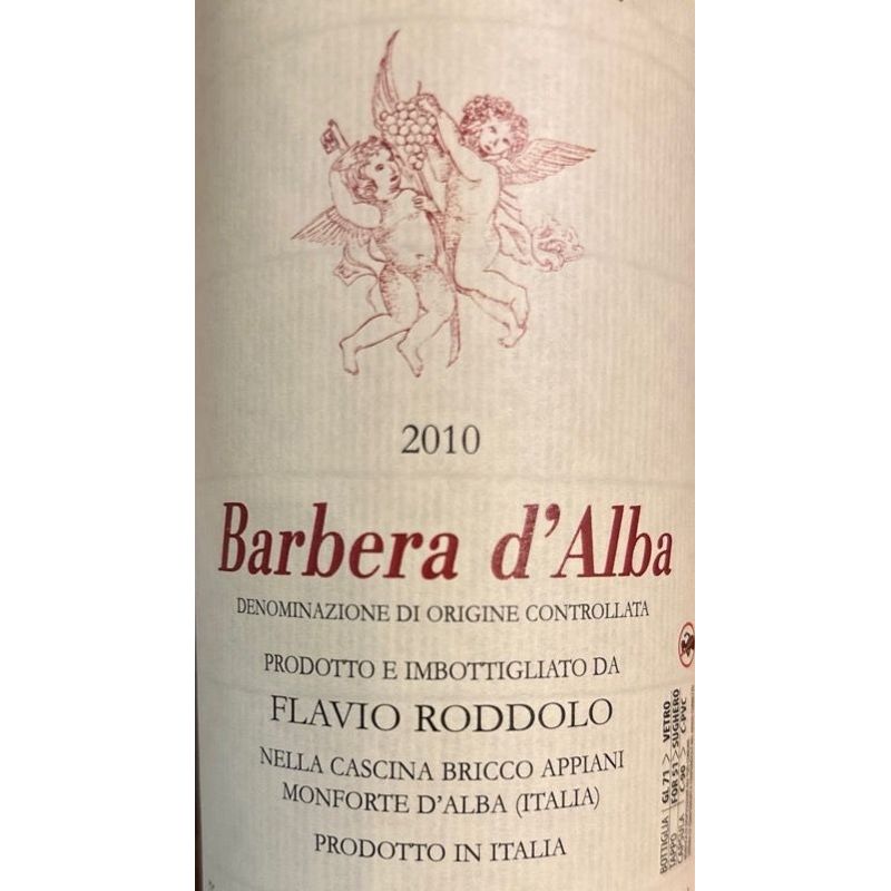 2010 Flavio Roddolo, Barbera d'Alba 6x75cl